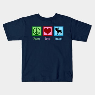 Peace Love Moose Kids T-Shirt